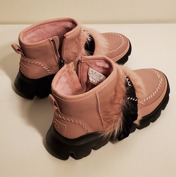 UGG Fluff Punk Ankle Booties - Picture 3 of 12